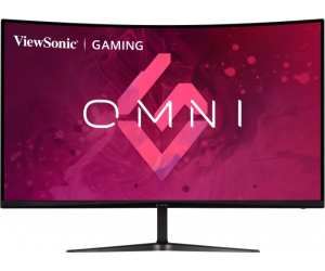 LCD 31.5'' Viewsonic VX3218-PC-MHD Mà hình cong Chính hãng (VA - DP, HDMI, 1920x1080, 165Hz, 3 cạnh viền mỏng, Kèm cable DP, Treo tường)