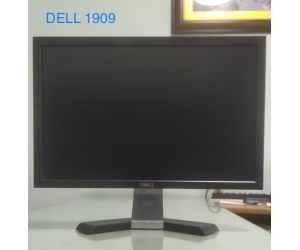 LCD RN 19' DELL 1909 Wide Cũ NoBox (TN - VGA, DVI 24+1, 1440x900, 60Hz, Treo tường, BH 1T, Kèm chân, Ko kèm phụ kiện) 