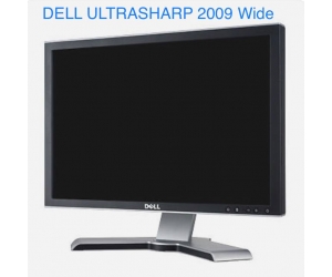 LCD RN 20' DELL 2009 Ultrasharp Wide Cũ NoBox (TN - VGA, DVI 24+1, 1680x1050, 60Hz, Treo tường, BH 1T, Kèm chân, Ko kèm phụ kiện) 
