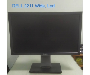 LCD RN 22' DELL 2211 Wide LED Cũ NoBox (TN - VGA, DVI 24+1, 1920x1080, 60Hz, Treo tường, BH 1T, Kèm chân, Ko kèm phụ kiện)