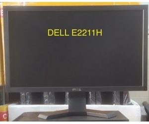  LCD RN 22' DELL E2211H Wide LED Cũ NoBox (TN - VGA, DVI 24+1, 1920x1080, 60Hz, Treo tường, BH 1T, Kèm chân, Ko kèm phụ kiện)