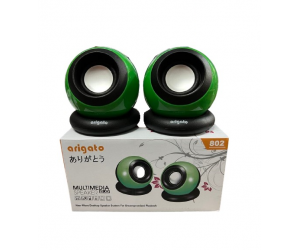 Loa 2.0 ARIGATO 802 (Kết nối USB)