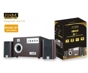 Loa 2.1 RHM RM281BT Chính hãng (30W+2x15W, Bluetooth)