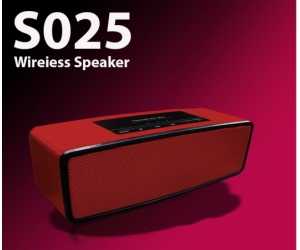 Loa Bluetooth Bose S2025 Red (2x5W, USB, AUX, Có khe thẻ nhớ)