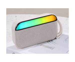 Loa Bluetooth BS-56D Cream (5W, USB, Có khe thẻ nhớ, Có led) 