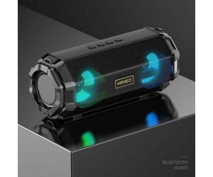 Loa Bluetooth Kimiso KM-205 Black (2x3W, USB, AUX, Có khe thẻ nhớ, FM)