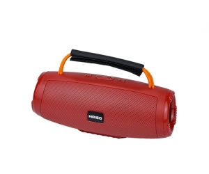 Loa Bluetooth Kimiso KMS-142 Red (2x5W, USB, AUX, Có khe thẻ nhớ, FM)
