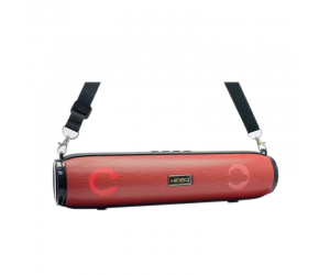 Loa Bluetooth Kimiso KMS-203 Red (2x3W, USB, AUX, Có khe thẻ nhớ, FM)