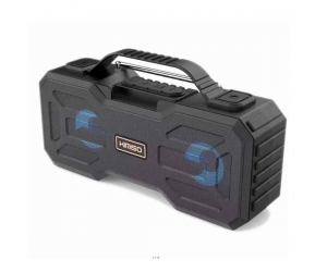 Loa Bluetooth Kimiso KMS-301 Black (2x3W, USB, AUX, Có khe thẻ nhớ, FM)