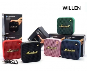 Loa Bluetooth Marshall Willen Red (5W, USB, Có khe thẻ nhớ)