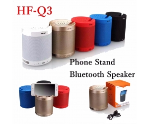 Loa Bluetooth Mini HF-Q3 White (5W, USB, AUX, Có khe thẻ nhớ, FM) 