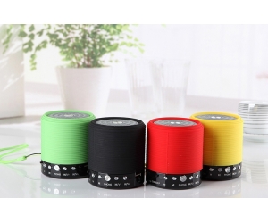 Loa Bluetooth Mini WS-631 Red (3W, USB, AUX, Có khe thẻ nhớ, FM)