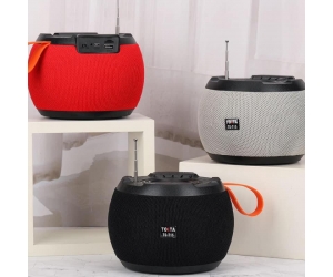 Loa Bluetooth TO&TA T15 Red (8W, USB, Có khe thẻ nhớ, FM)