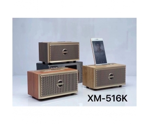 Loa Gỗ Bluetooth XM-516K (5W, USB, AUX, Có khe thẻ nhớ)