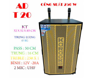 Loa Karaoke Bluetooth AD T20