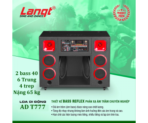 Loa Karaoke Bluetooth AD T777