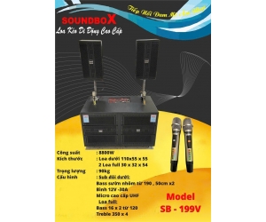 Loa Karaoke Bluetooth SB-199V