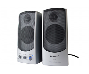 Loa 2.0 SOUNDMAX A140 Chính hãng (Kết nối 220V)