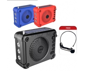 Loa Trợ Giảng ZQS301B Black (5W, USB, Có khe thẻ nhớ, FM, Có led, kèm microphone có dây)