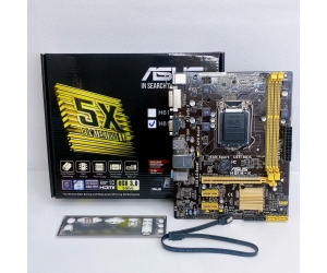 Mainboard SK 1150 ASUS H81 Box RENEW (VGA, DVI tùy lô, LAN 1000Mbps, 2 khe RAM DDR3, mATX)