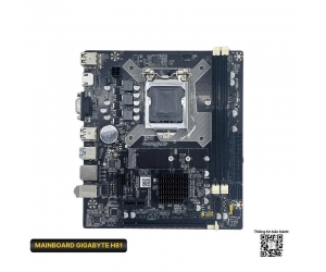 Mainboard SK 1150 GIGA H81 New Công ty (VGA, HDMI, LAN 1000Mbps, M.2 PCIe/NVMe, 2 khe RAM DDR3, BH 36T, Hàng Công ty - Không phải GIGABYTE H81 Chính hãng)