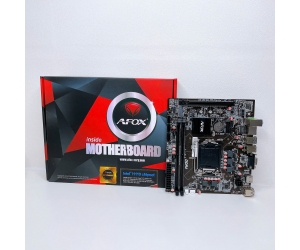 Mainboard SK 1151v1 AFOX H110-MA5-V2 Chính hãng (VGA, HDMI, M.2 Sata/ NVMe, LAN 1000Mbps, 2 khe RAM DDR4, mATX)