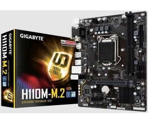 Mainboard SK 1151v1 GIGABYTE H110M-M2 Chính hãng FV (VGA, HDMI, LAN 1000Mbps, 2 khe RAM DDR4, mATX)