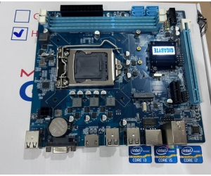 Mainboard SK 1155 GIGA H61 New Công ty (VGA, HDMI, LAN 1000Mbps, M.2 PCIe/NVMe, 2 khe RAM DDR3, mATX, Hàng Công ty - Không phải GIGABYTE H61 Chính hãng)