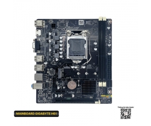 Mainboard SK 1155 GIGA H61 New Công ty (VGA, HDMI, LAN 1000Mbps, M.2 PCIe/NVMe, 2 khe RAM DDR3, BH 36T, Hàng Công ty - Không phải GIGABYTE H61 Chính hãng)