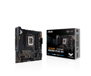 Mainboard SK 1700 ASUS TUF GAMING B660M-PLUS D4 Chính hãng (HDMI, DP, 2xM.2 PCIe/NVMe, LAN 2500Mbps, 4 khe RAM DDR4)