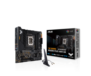 Mainboard SK 1700 ASUS TUF GAMING B660M-PLUS WIFI D4 Chính hãng (HDMI, DP, 2xM.2 PCIe/NVMe, LAN 2500Mbps, 4 khe RAM DDR4, Wifi 2 băng tần, Bluetooth v5.2)