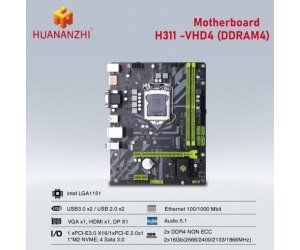 Mainboard SK LGA1151 Huananzhi H311-VHD4 Chính Hãng 