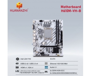 Mainboard SK LGA1700 Huananzhi H610M-VH-B Chính Hãng