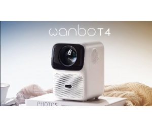 Máy chiếu mini Wanbo T4 Full HD (Wanbo Projector T4 , Android 9.0, 1080P, 1G+16G, Auto Focus)