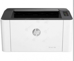 Máy in 1 mặt HP 108A 4ZB79A Chính hãng (A4, A5, Resolution 1200x1200, Warm-up 32s, First Print 8.3s, Speed 20ppm, Input 150 sheets, Cartridge 110A, 331x350x248mm, 4.18kg, Windows, macOS)