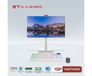 Máy tính để bàn All In One VSP VA271-610H (Sản phẩm AIO này chưa bao gồm CPU - Ram - SSD, Tặng Combo VISION G8)(Liên hệ nhân viên kinh doanh để được giá tốt hơn)