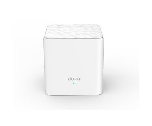 Mesh Wifi TENDA Nova MW3 1 Pack AC1200 Chính hãng (2 băng tần, 2 cổng 100Mbps, 2 anten ngầm, 100m²)