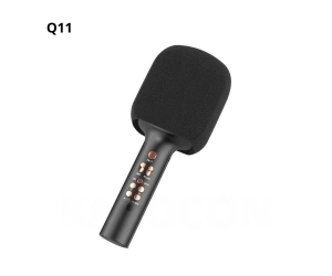 Micro Karaoke bluetooth Q11 TWS Black (Lọc âm đa năng)