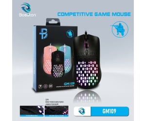Mouse Bosston GM109 Black Gaming (7.200DPI)