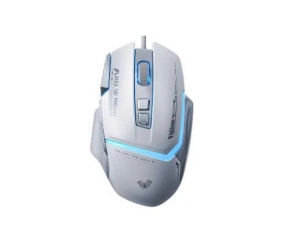 Mouse có dây AULA S12 PRO Led RGB White USB Gaming Chính hãng
