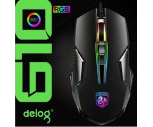 Mouse có dây Deiog G10 Gaming Led RGB chính hãng (Lập trình Macro tùy chỉnh chơi game) 