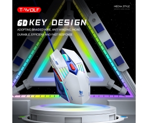 Mouse có dây T-WOLF G560 New LED USB Gaming
