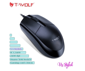 Mouse có dây T-WOLF V3 LED USB