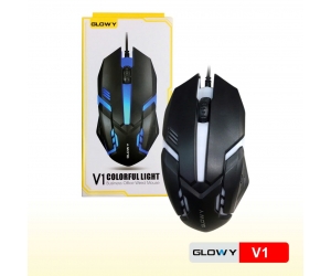 Mouse GLOWY V1 LED USB Chính hãng (Box)