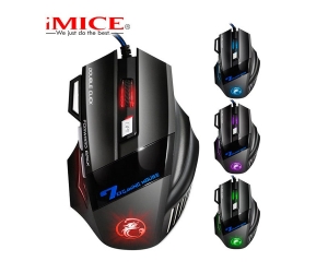 Mouse có dây IMICE X7 Gaming Led 7 màu USB (Dây dù)