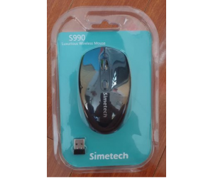 Mouse ko dây SIMETECH S990 (Có pin, 1xAA, Công tắc)