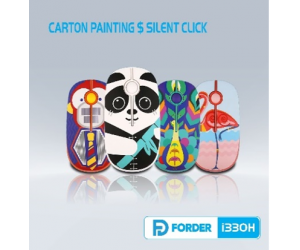 Mouse ko dây FD-i330H Blue Chính hãng (20m, Pin: 2 x AAA Batte)