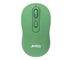 Mouse ko dây JEDEL WD138 Green Wireless + Bluetooth (1XAA, 1600DPI)