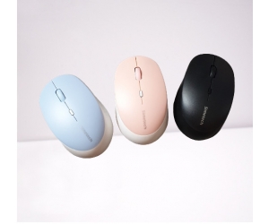 Mouse ko dây SIMETECH S790 Black (Có pin, 1xAA,  Công tắc, Switch Huano) 