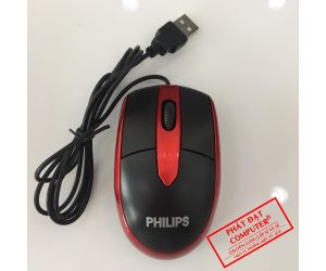 Mouse PHILIP/TOSHIBA Đỏ USB
